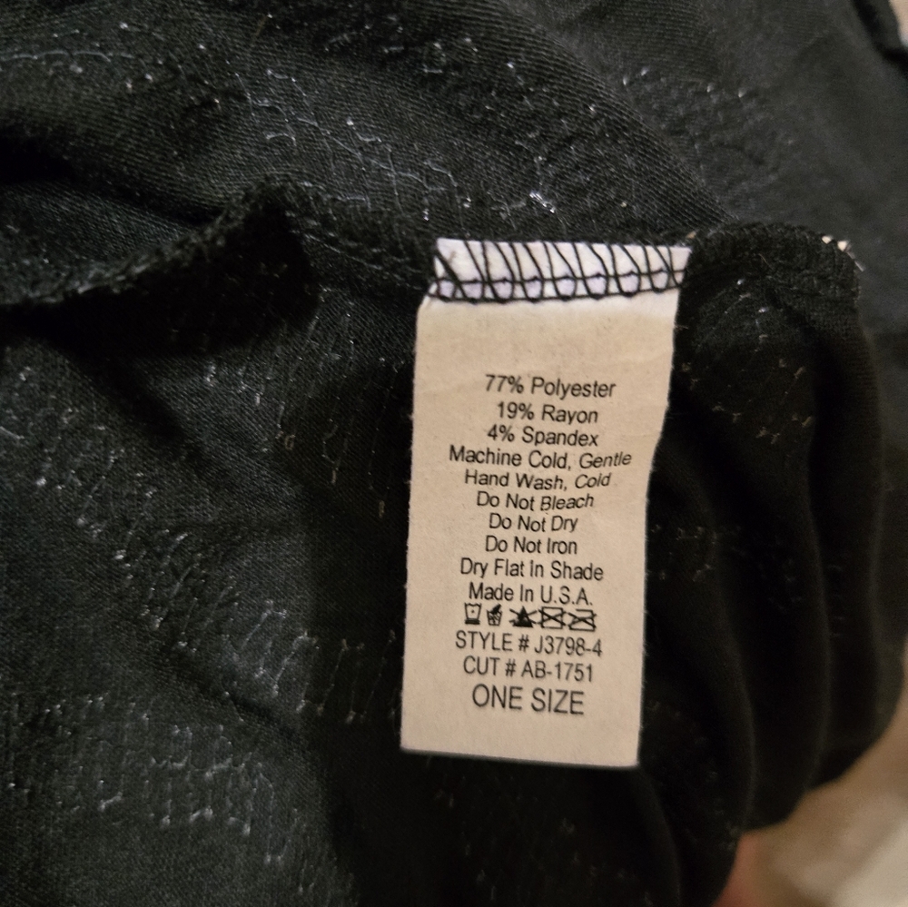 Stylish Black and White Women's Duster With Sequins. NWOT Never Worn! Size L - Picture 7 of 7